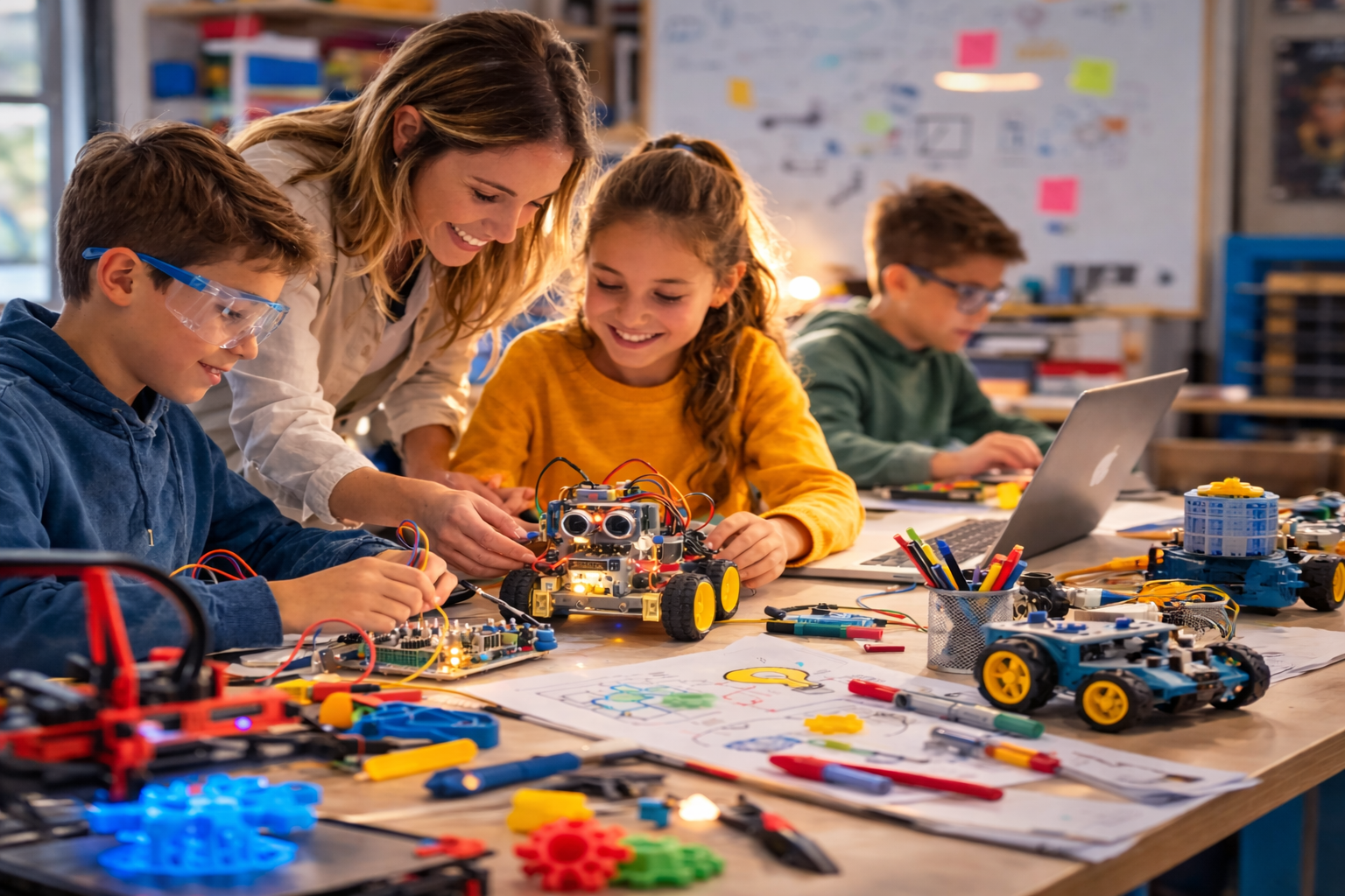 Carátula de STEAM:  Potenciando el Aprendizaje